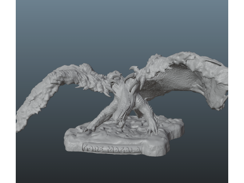 Monster Hunter Wilds Gore Magala 3D-printmodel