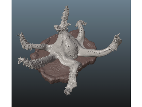 Monster Hunter Wilds Nu Udra Modelo de impresión 3D