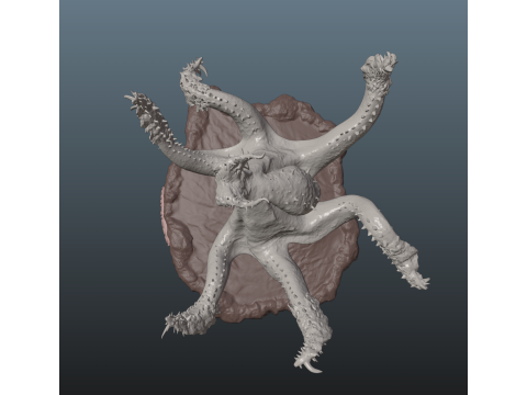 Monster Hunter Wilds Nu Udra Modelo de impresión 3D