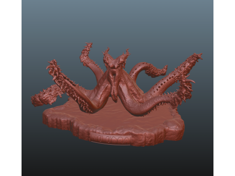 Monster Hunter Wilds Nu Udra Modelo de impresión 3D