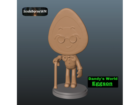 Dandys World Eggson Model do druku 3D
