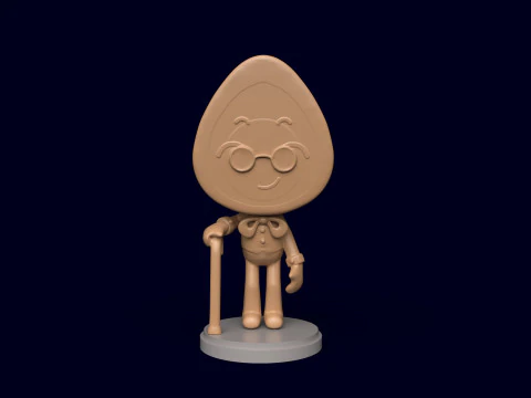 Dandys World Eggson 3D Print Model