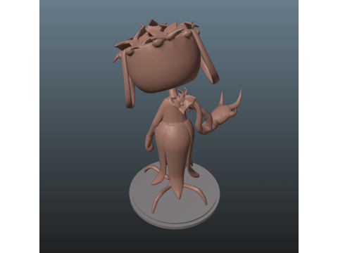 Dandys World Twisted Bassie 3D Print Model
