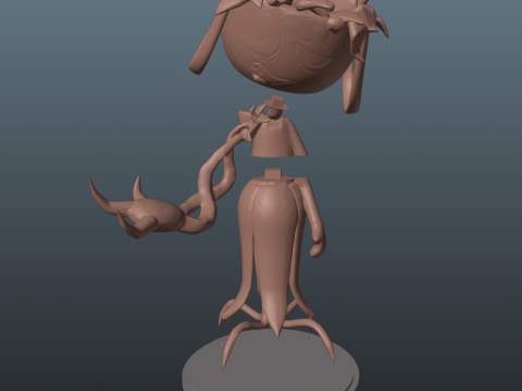 Dandys World Twisted Bassie 3D Print Model