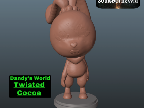 Dandys World Twisted Cocoa Modelo de impresión 3D