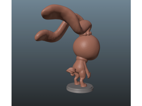 Dandys World Twisted Cocoa Model Cetak 3D