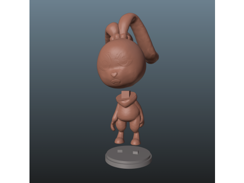 Dandys World Twisted Cocoa Model Cetak 3D