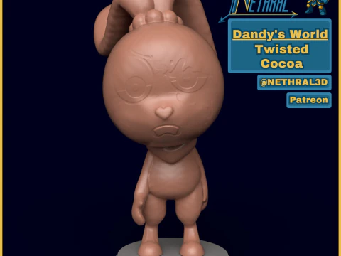Dandy's World Twisted Cacao Modello di stampa 3D