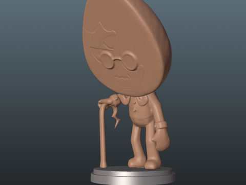 Dandys World Twisted Eggson 3D Print Model
