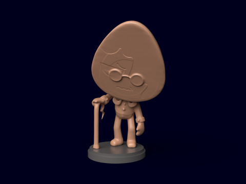 Dandys World Twisted Eggson Model do druku 3D