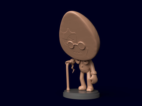 Dandys World Twisted Eggson Model do druku 3D