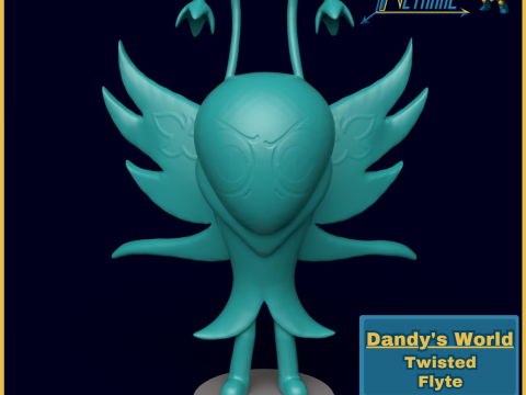Dandys World Twisted Flyte 3D Принт Модель