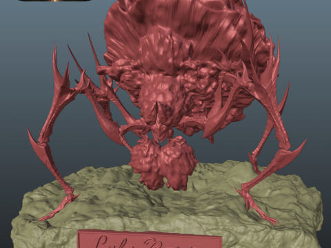 Monster Hunter Wilds Lala Barina 3D Print Model