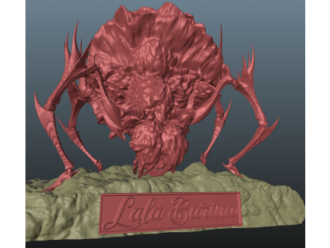 Monster Hunter Wilds Lala Barina Modèles 3D en vedette