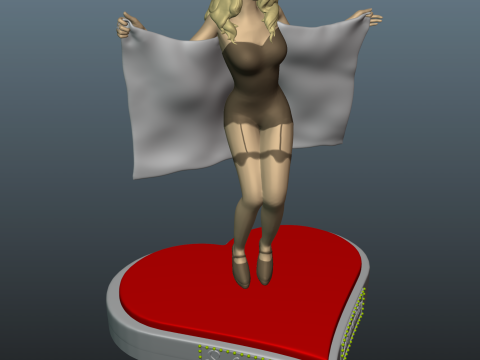Sabrina Carpenter 3D-Druckmodell