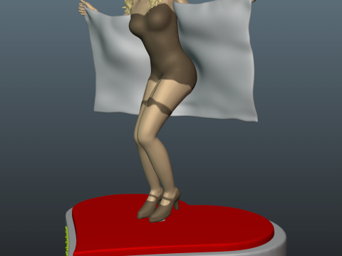 Sabrina Carpenter 3D-Druckmodell