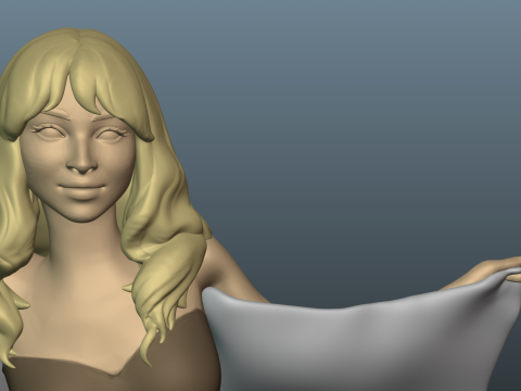 Sabrina Carpenter 3D-Druckmodell