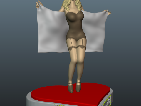 Sabrina Carpenter 3D-Druckmodell