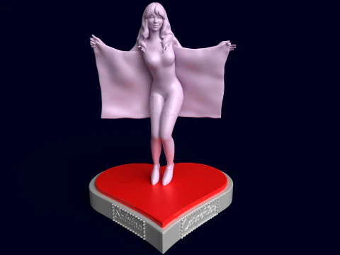 Sabrina Carpenter 3D Print Model