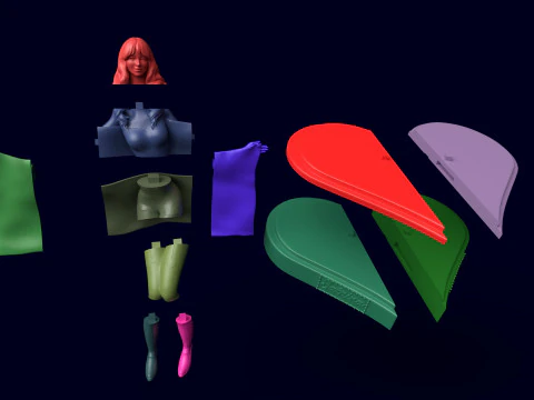 Sabrina Carpenter 3D Print Model