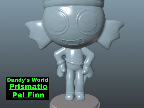 Dandys World Skin Prismatic Pal Finn 3D Print Model