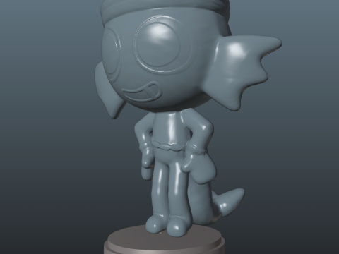 Dandys World Skin Prismatic Pal Finn 3Dプリントモデル