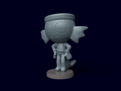 Dandys World Skin Prismatic Pal Finn 3D Print Model