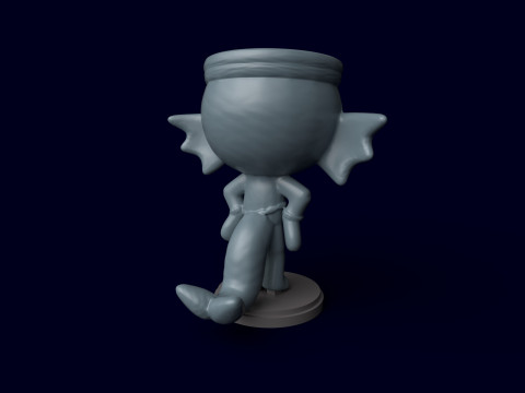 Dandys World Skin Prismatic Pal Finn 3D Print Model