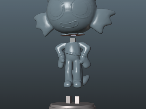 Dandys World Skin Prismatic Pal Finn 3D Print Model