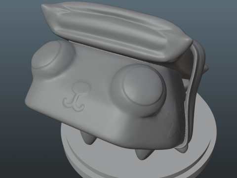 Dandys World Skin Star-Time Pebble 3D 打印模型