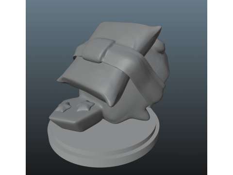 Dandys World Skin Star-Time Pebble 3D 打印模型