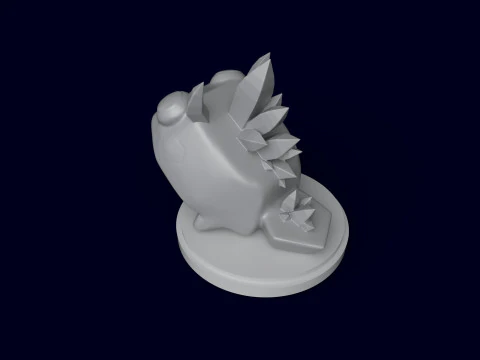 ダンディーズワールド スキンソーンドジオードペブル 3Dプリントモデル