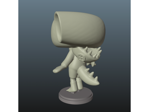 Dandys World Skin Dino Snore Shelly 3D Print Model
