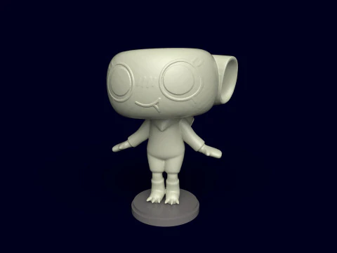 Dandys World Skin Dino Snore Shelly 3D Print Model