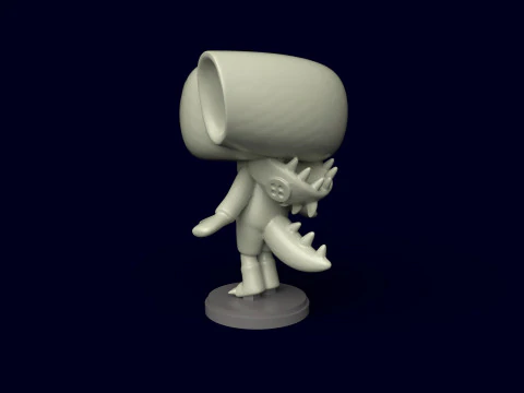 Dandys World Skin Dino Snore Shelly 3D Print Model