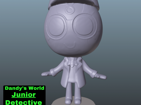 Dandys World Skin Junior Detective Toodles 3D Print Model