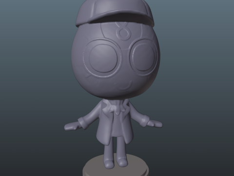 Dandys World Skin Junior Detective Toodles 3D-printmodel