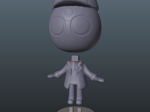 Dandys World Skin Junior Detective Toodles 3D-printmodel