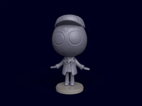 Dandys World Skin Junior Detective Toodles 3D Print Model