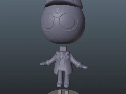 Dandys World Skin Junior Detective Toodles 3D Print Model