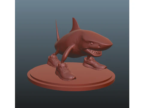 Italian Brainrot Tralalero Tralala 3D Print Model