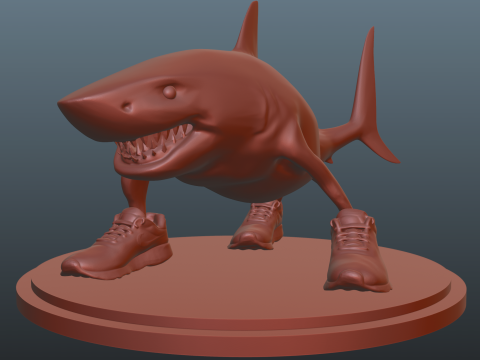 Italian Brainrot Tralalero Tralala 3D Print Model