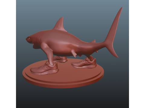 Italian Brainrot Tralalero Tralala 3D Print Model