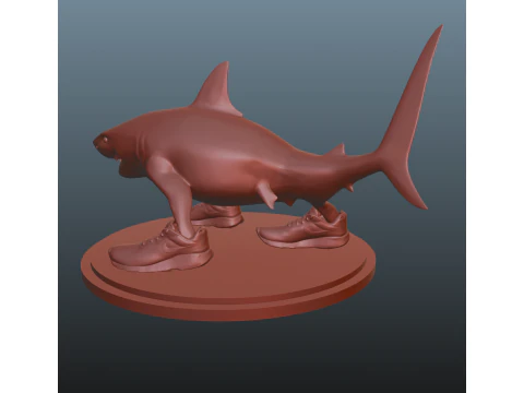 Italian Brainrot Tralalero Tralala 3D Print Model