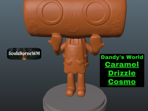Dandys World Skin Caramel Drizzle Cosmo 3D Print Model