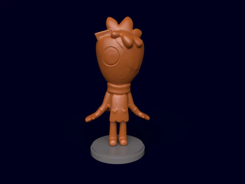 Dandys World Skin Salted Caramel Sprout 3D Print Model