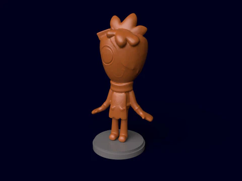 Dandys World Skin Salted Caramel Sprout 3D Print Model