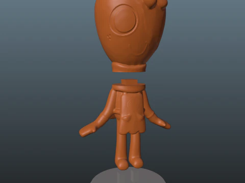 Dandys World Skin Salted Caramel Sprout 3D Print Model