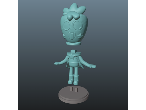 Dandys World Skin Star-Time Sprout 3Dプリントモデル
