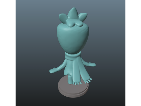 Dandys World Skin Star-Time Sprout 3Dプリントモデル